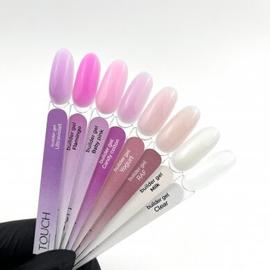 TOUCH NAILS BUILDER GE База под маникюр для стойкого маникюра NECTAR, 30 мл 2 TOUCH NAILS BUILDER GE База под маникюр для стойкого маникюра NECTAR, 30 мл 2