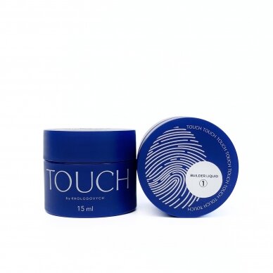 База для наращивания ногтей TOUCH NAILS для стойкого маникюра BUILDER LIQUID 10, 15 мл 3
