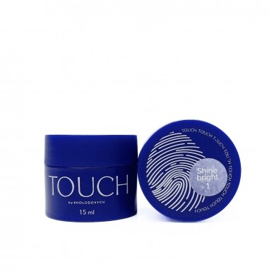 TOUCH NAILS statybinė nagų bazė ilgalaikiam manikiūrui SHINE BRIGHT BUILDER GEL 03, 15 ml 2 TOUCH NAILS statybinė nagų bazė ilgalaikiam manikiūrui SHINE BRIGHT BUILDER GEL 03, 15 ml 2