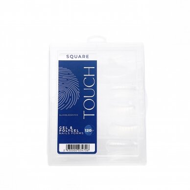 TOUCH NAILS top forms for nail extensions (Ballerina), 120 pcs. 1 TOUCH NAILS top forms for nail extensions (Ballerina), 120 pcs. 1