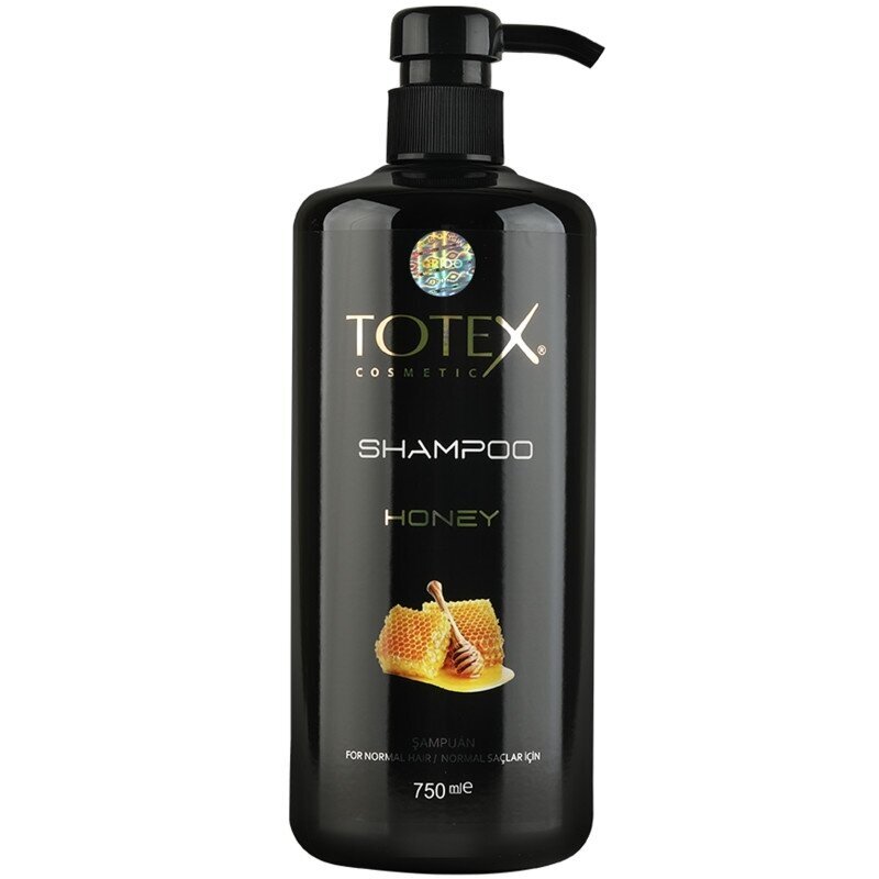 TOTEX maitinantis plaukų šampūnas su medumi sausiems ir pažeistiems plaukams, 750 ml TOTEX maitinantis plaukų šampūnas su medumi sausiems ir pažeistiems plaukams, 750 ml