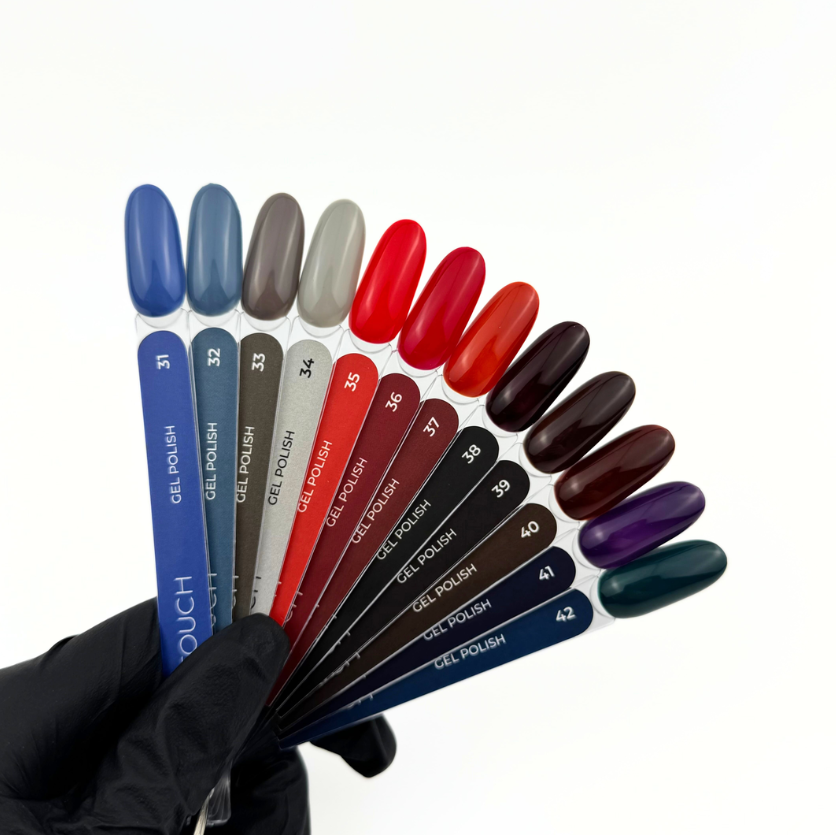 TOUCH NAILS hibridinis nagų lakas ilgalaikiam manikiūrui GEL POLISH 37, 9 ml 1