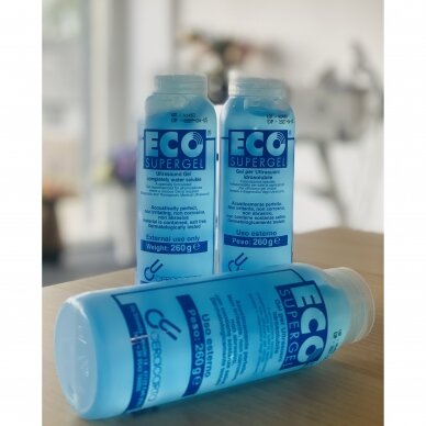 Ultragarso gelis Eco Supergel, 260 ml.