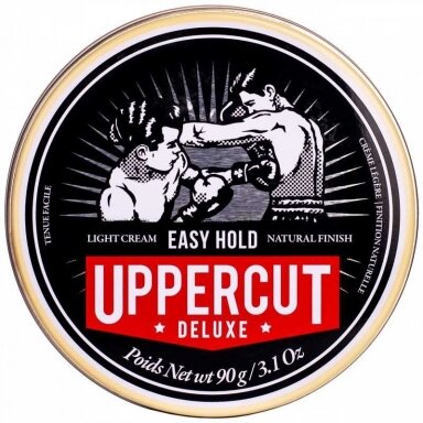 Uppercut Deluxe Easy Hold Крем-воск для укладки волос легкой фиксации для парикмахеров и салонов красоты, 90 г. Uppercut Deluxe Easy Hold Крем-воск для укладки волос легкой фиксации для парикмахеров и салонов красоты, 90 г.