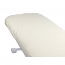 Cosmetic bed cover Linea V1, cream