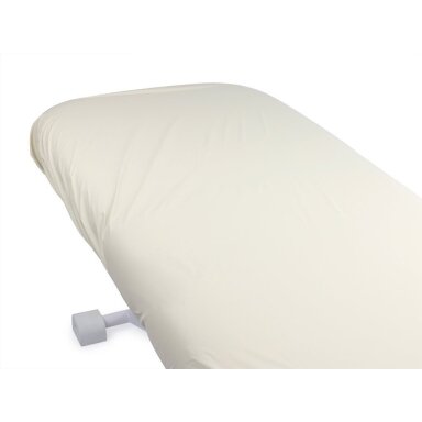 Cosmetic bed cover Linea V1, cream