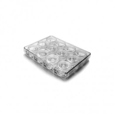 3 ml screw-cap sample jar, 12 pcs. 3 ml screw-cap sample jar, 12 pcs.
