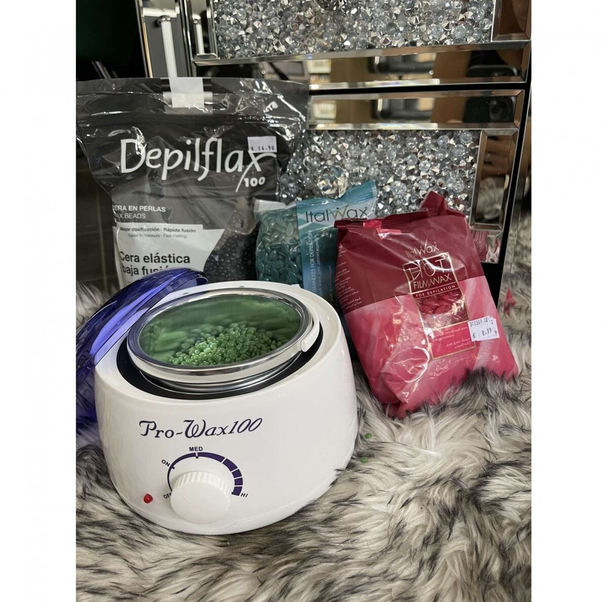 Vaško šildytuvas profesionalams (400 ml, 100 w) PRO WAX-100 4 Vaško šildytuvas profesionalams (400 ml, 100 w) PRO WAX-100 4