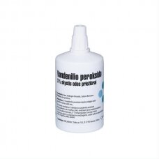 Vandenilio peroksidas, 3 proc., odos priežiūrai, 100 ml.