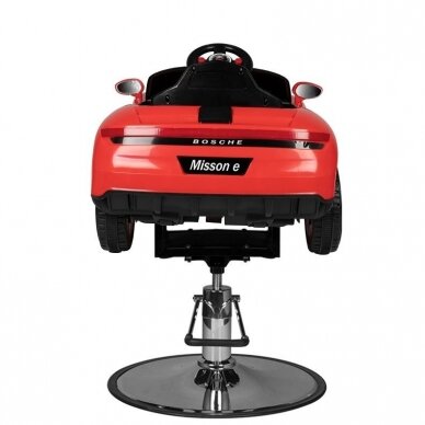 Professional children's hairdressing chair PORSHE, red 2
