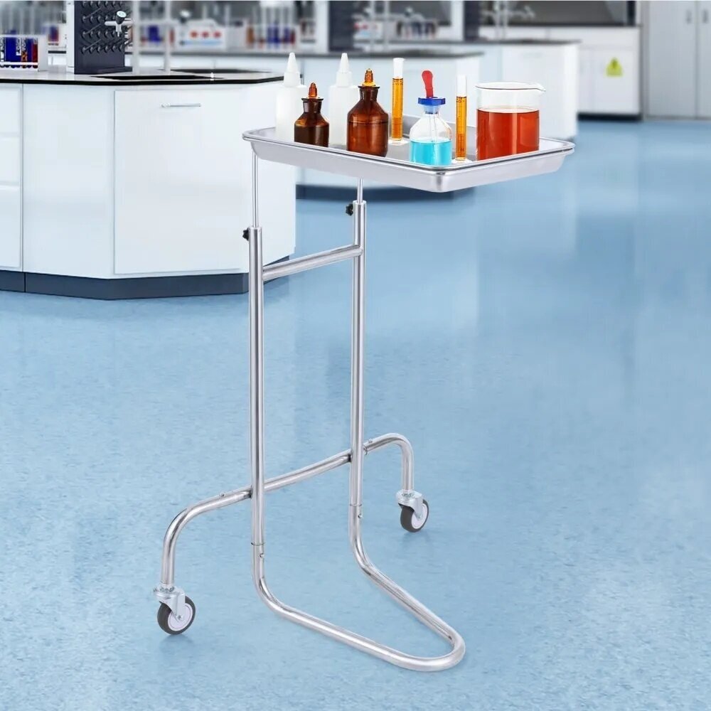 VEVOR instrument table with 2 wheels, adjustable, 140301 1