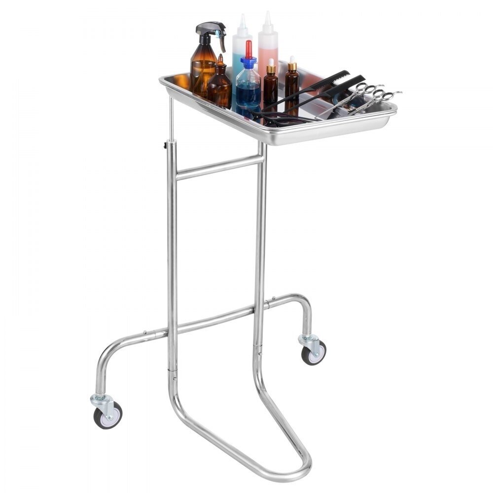 VEVOR instrument table with 2 wheels, adjustable, 140301