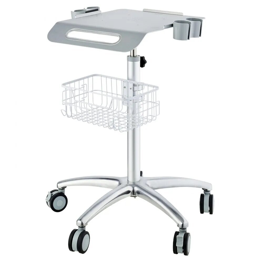 VEVOR height-adjustable procedure trolley with basket, K-SH003 2
