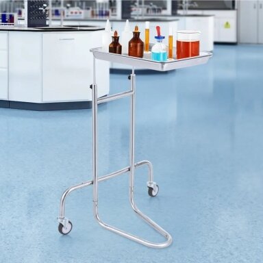 VEVOR instrument table with 2 wheels, adjustable, 140301
