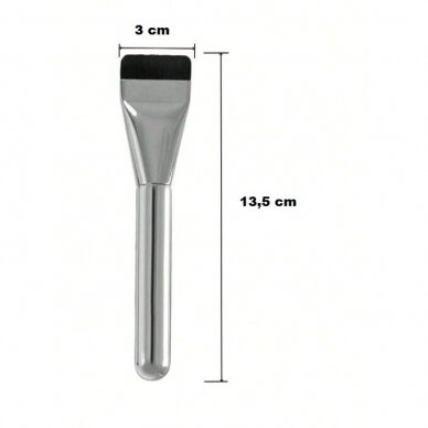 Ultra-thin brush for applying makeup and loose cosmetics, 1 pc. 2 Ultra-thin brush for applying makeup and loose cosmetics, 1 pc. 2