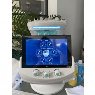 Veido analizatorius + kosmetologinis vandens dermabrazijos prietaisas HYDRO SKIN + 7in1 15