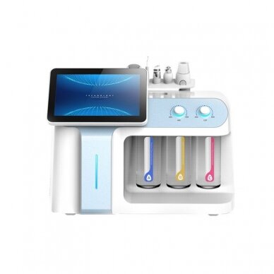 HYDRO SKIN profesionalus daugiafunkcinis veido priežiūros aparatas 7in1 + veido odos analizatorius 2