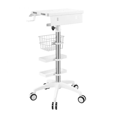 VEVOR pneumatic medical trolley, 2 shelves, 30 kg, K-SH008 2
