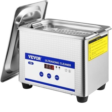 VEVOR ultragarso vonelė 0,8 l su skaitmeniniu laikmačiu