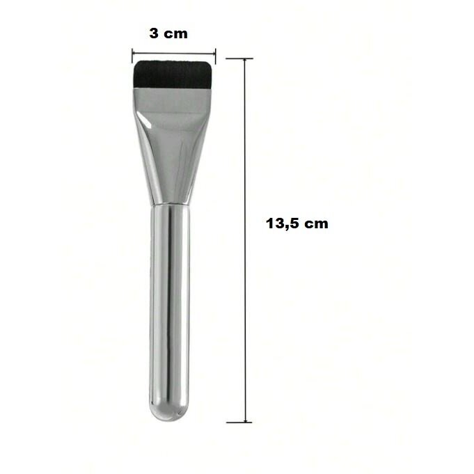 Ultra-thin brush for applying makeup and loose cosmetics, 1 pc. 2