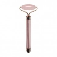 Vibrating roller rose quartz JADE ROLLER for face massage
