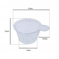 Disposable dosing containers, 50 pcs.