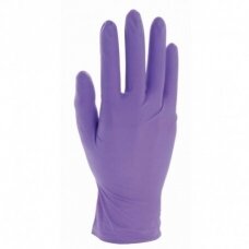 Disposable nitrile gloves 100 pcs. purple color