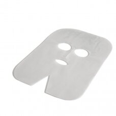 Disposable PE face and throat masks, 100 pcs.