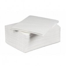 Vienkartiniai popieriniai rankšluosčiai sugeriantys drėgmę. Dydis: 70x40 cm 100 vnt.