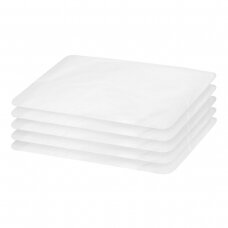 Disposable cosmetology bed-bed cover of non-woven material with rubber 115x50 cm (5 pcs.)