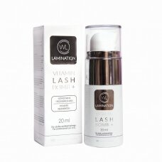Vitamin emulsion for eyelashes and eyebrows Wonder Lashes Vitamin Lash Bomb+, 20 ml.