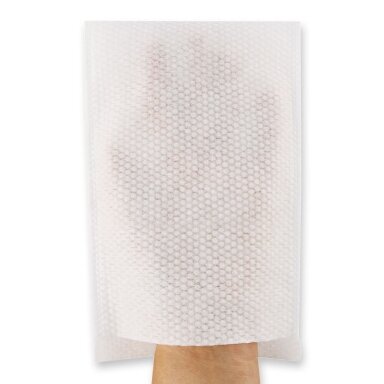 Disposable face and body washing gloves 22*15 cm, 50 pcs. Disposable face and body washing gloves 22*15 cm, 50 pcs.