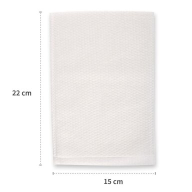 Disposable face and body washing gloves 22*15 cm, 50 pcs. Disposable face and body washing gloves 22*15 cm, 50 pcs.