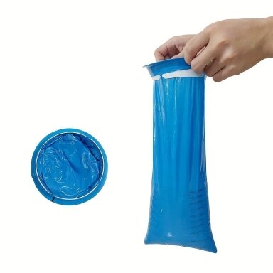 Disposable vomit bag for travel BLUE, 1 pc. Disposable vomit bag for travel BLUE, 1 pc.