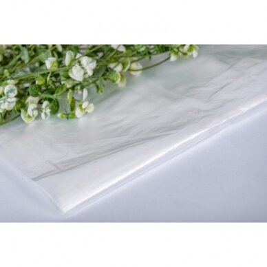 Vienkartinės permatomos prijuostės dažymui VELVET PE APRON CLEAR, 50 vnt. Vienkartinės permatomos prijuostės dažymui VELVET PE APRON CLEAR, 50 vnt.