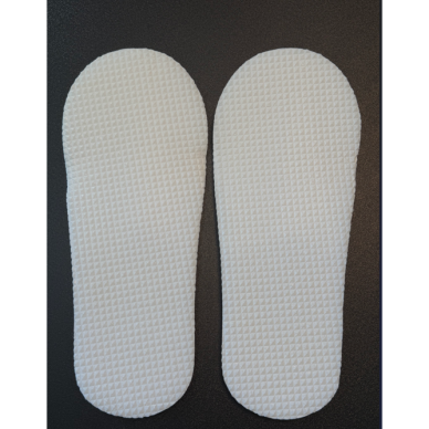 Disposable paper hotel and spa slippers, 1 pair 2 Disposable paper hotel and spa slippers, 1 pair 2