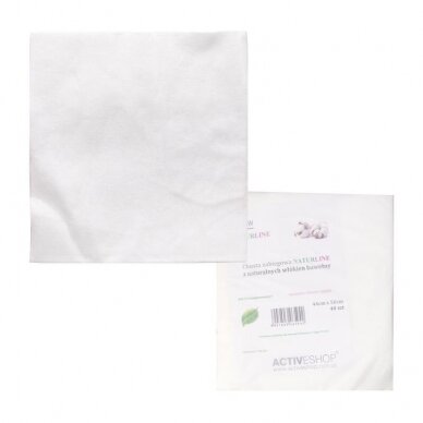 Disposable cotton towels NATURLINE 44x50 cm (20 pcs.) 1