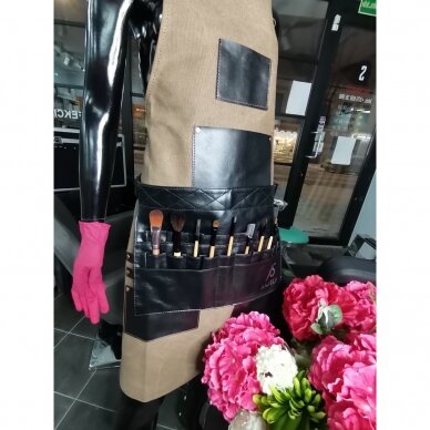 Professional make-up specialist, apron for holding brushes 5
