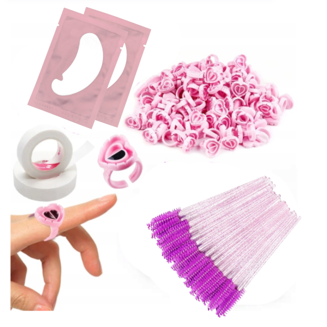 Disposable eyelash treatment kit Disposable eyelash treatment kit