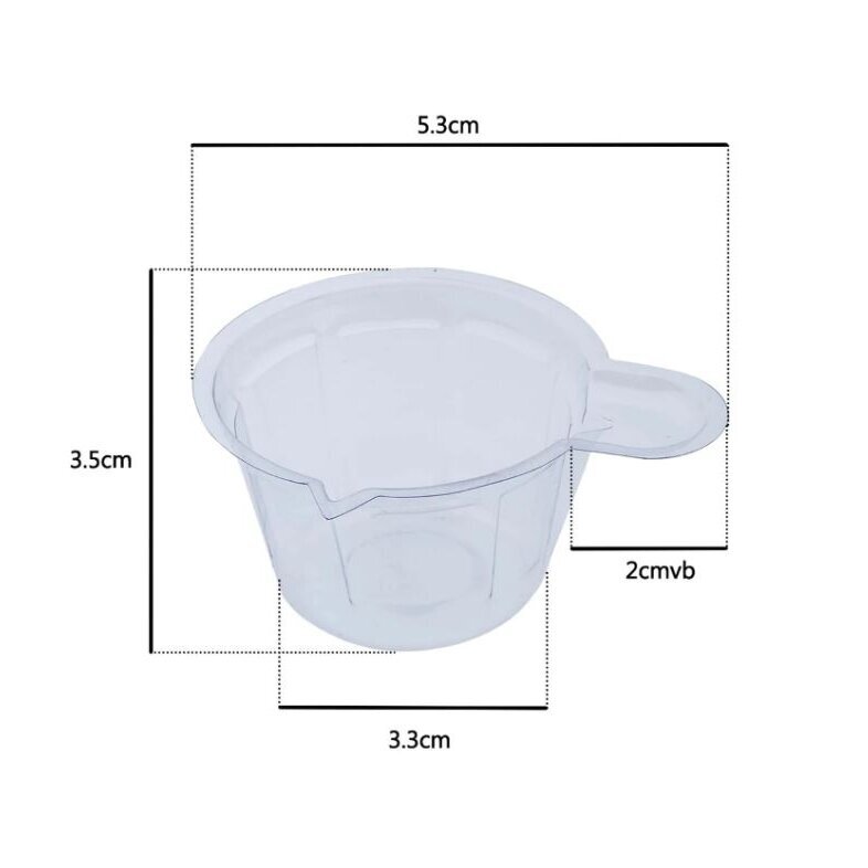 Disposable dosing containers, 50 pcs. 1 Disposable dosing containers, 50 pcs. 1