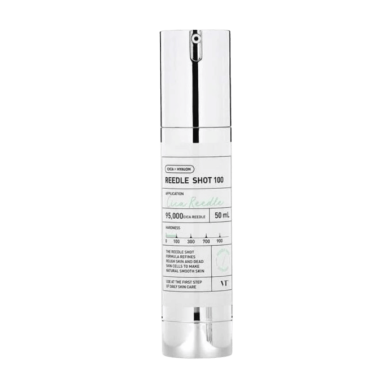 VT COSMETICS REEDLE SHOT 100 face serum enriched with centella asiatica extract, 50 ml VT COSMETICS REEDLE SHOT 100 face serum enriched with centella asiatica extract, 50 ml