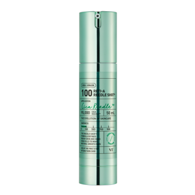 VT COSMETICS RETI-A REEDLE SHOT 100 intensive facial serum with microneedle technology, 50 ml VT COSMETICS RETI-A REEDLE SHOT 100 intensive facial serum with microneedle technology, 50 ml