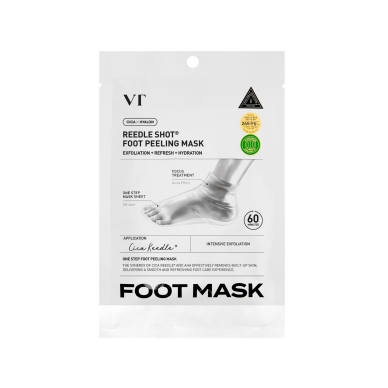 VT COSMETICS REEDLE SHOT intensive exfoliating foot mask, 1 pair VT COSMETICS REEDLE SHOT intensive exfoliating foot mask, 1 pair