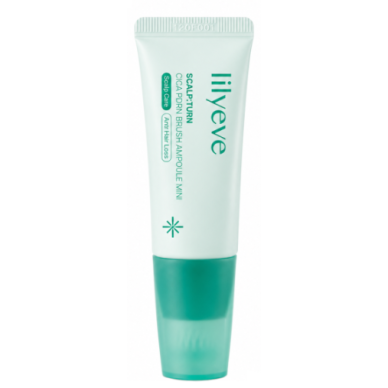 LILYEVE SCALP:TURN CICA PDRN BRUSH AMPOULE MINI anti-dandruff scalp ampoule with PDRN, 30 ml