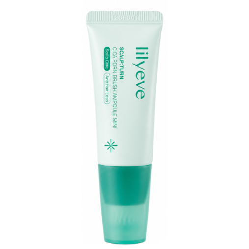 LILYEVE SCALP:TURN CICA PDRN BRUSH AMPOULE MINI anti-dandruff scalp ampoule with PDRN, 30 ml