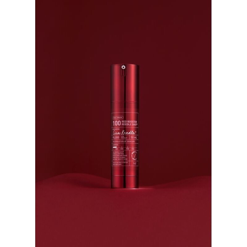 VT COSMETICS RED BOOSTER REEDLE SHOT 100 — интенсивная сыворотка для лица с микроигольной технологией, обогащенная смолой драконова дерева, 50 мл 2 VT COSMETICS RED BOOSTER REEDLE SHOT 100 — интенсивная сыворотка для лица с микроигольной технологией, обогащенная смолой драконова дерева, 50 мл 2