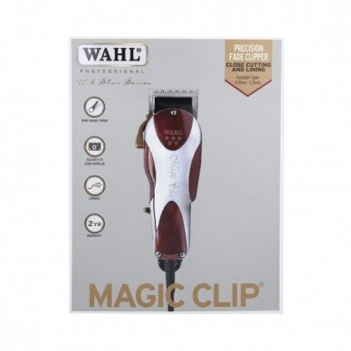 WAHL MAGIC CLIP 5 STAR plaukų kirpimo mašinėlė kirpėjams ir barberiams 1
