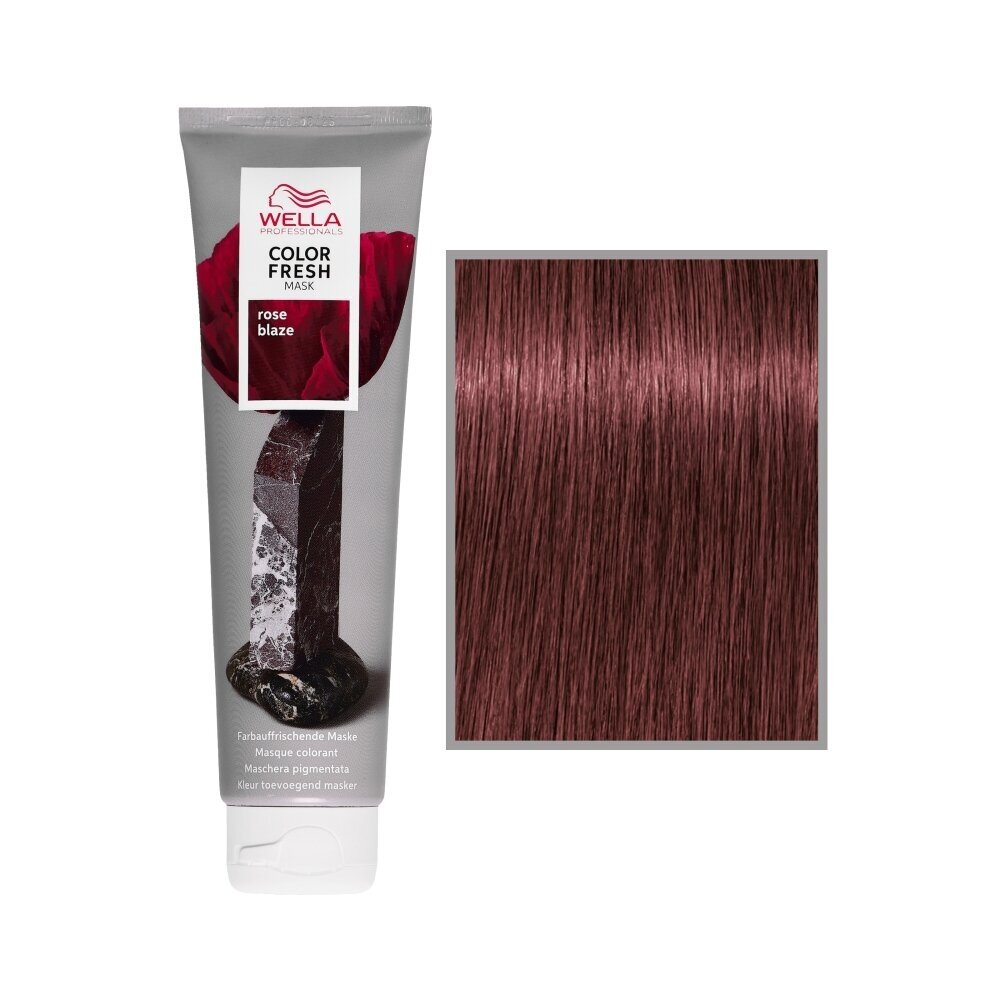 WELLA COLOR FRESH MASK ROSE BLAZE hair mask with avocado oils, 150 ml 1 WELLA COLOR FRESH MASK ROSE BLAZE hair mask with avocado oils, 150 ml 1