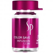 WELLA SP COLOR SAVE INFUSION Plaukų spalvą išsaugantis ekstraktas, 6x5 ml.