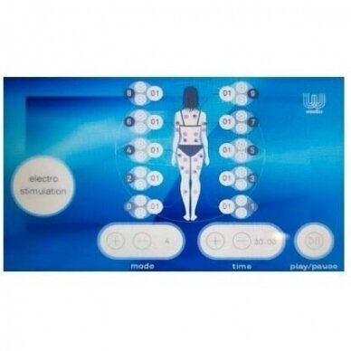 WEELKO HIGHTECH skaitmeninis elektrostimuliacijos aparatas (EMS) 1 WEELKO HIGHTECH skaitmeninis elektrostimuliacijos aparatas (EMS) 1